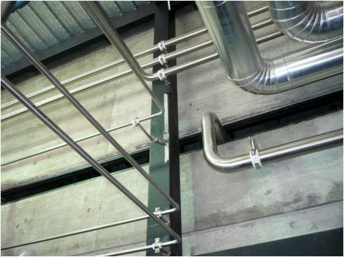 Đường ống trần